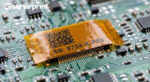 Etiqueta de poliimida Kapton para identificação industrial em ambientes de alta temperatura